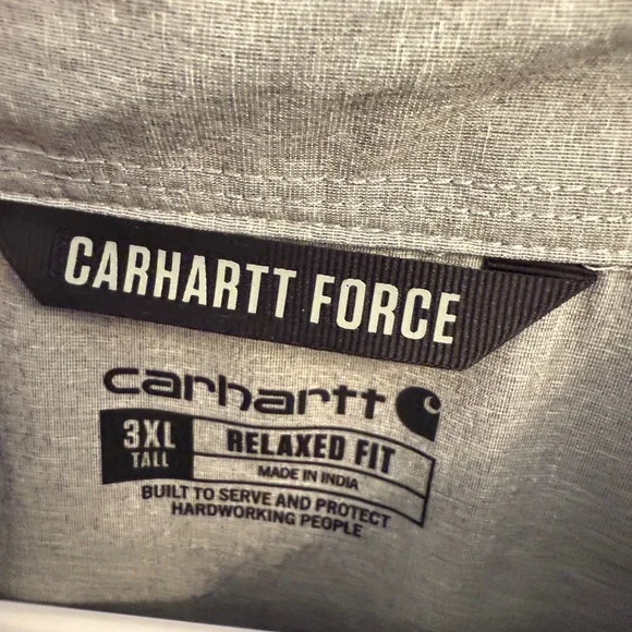 Carhartt Button Down Shirt 3XLT - Picture 2 of 5